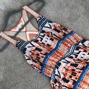 NWOT Jealous Tomato Maxi Dress